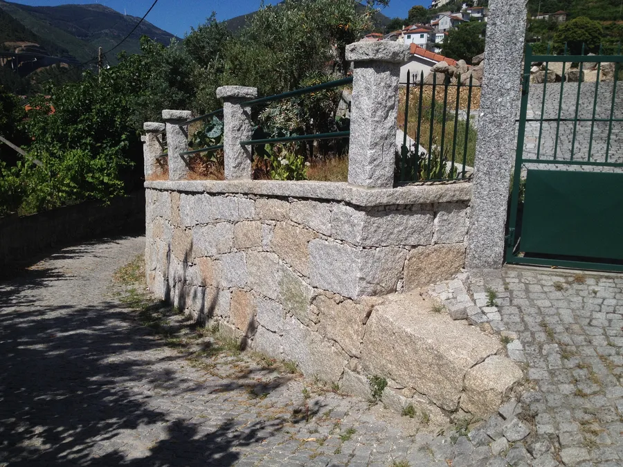 Obra realizada em Ansiães, Amarante
